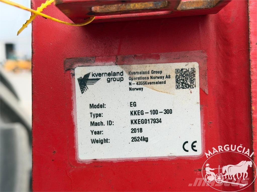 Kverneland EG 100, 5 korpusų محاريث عكسية