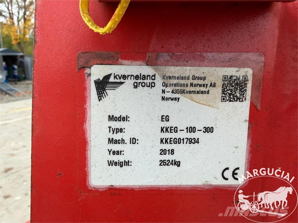 Kverneland EG 100, 6 korpusų Wentelploegen