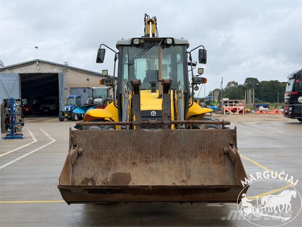 New Holland LB 115.B لوادر وحفارات أمامية