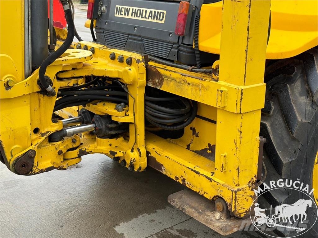 New Holland LB 115.B لوادر وحفارات أمامية
