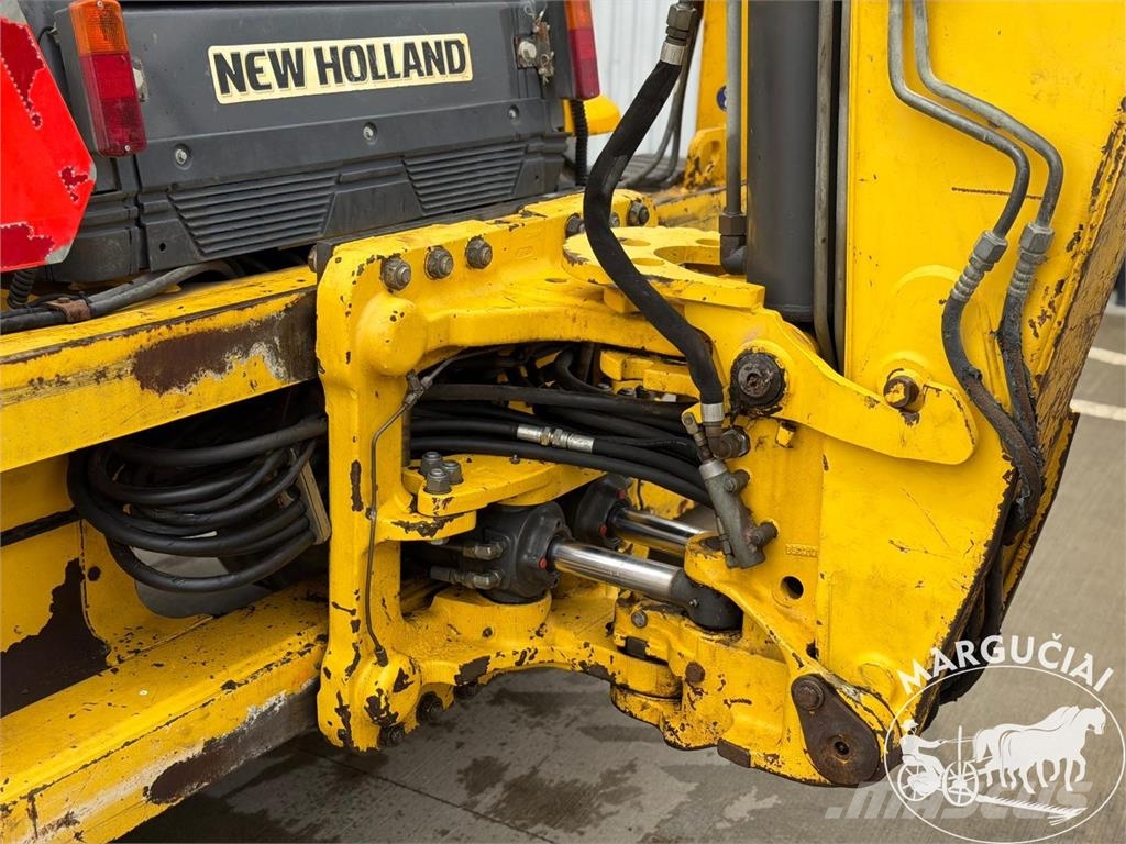 New Holland LB 115.B لوادر وحفارات أمامية