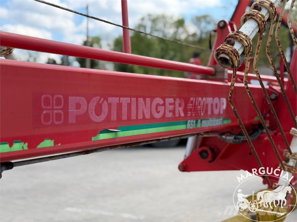 Pöttinger Eurotop 651A, 6,4 m Šieno grėbliai ir vartytuvai