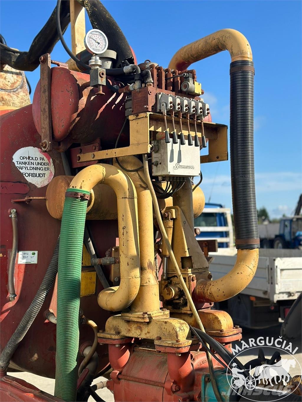 Samson 8000 ltr. Cisterne za gnojnico