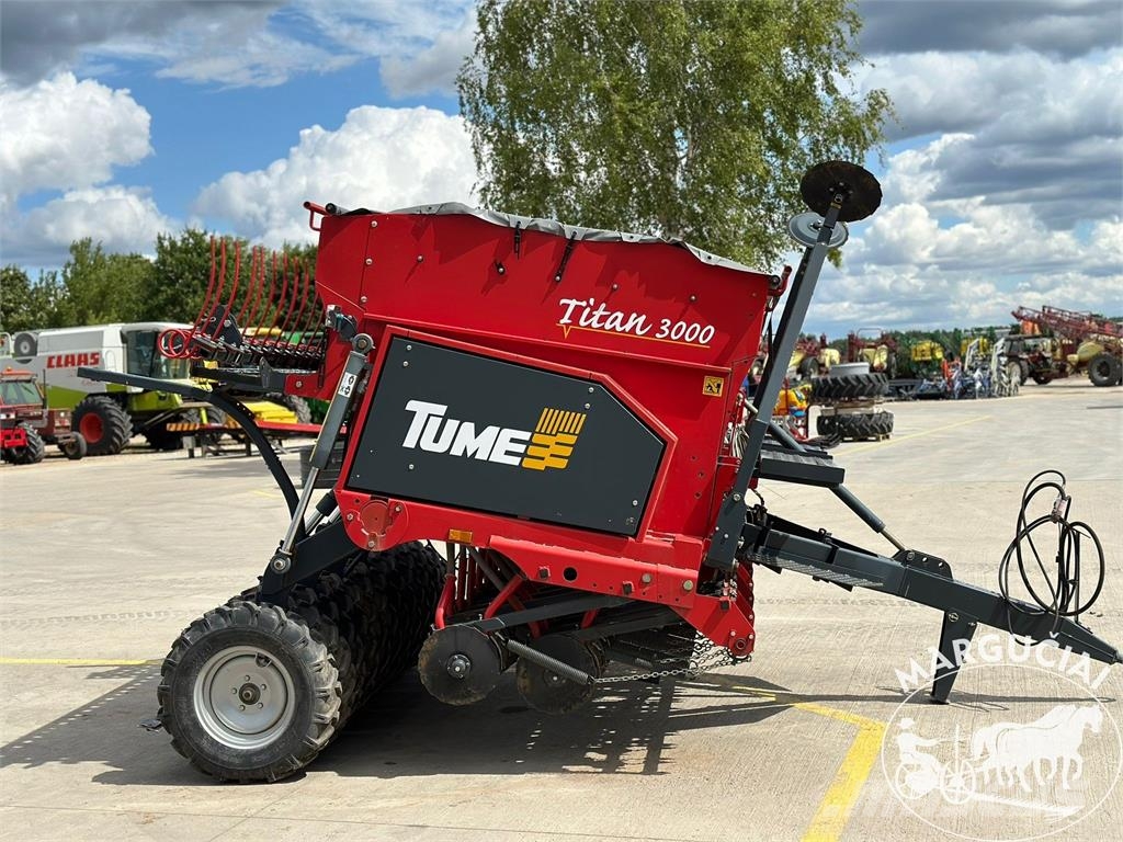Tume Titan 3000, 3 m. Präzisionssaatmaschinen