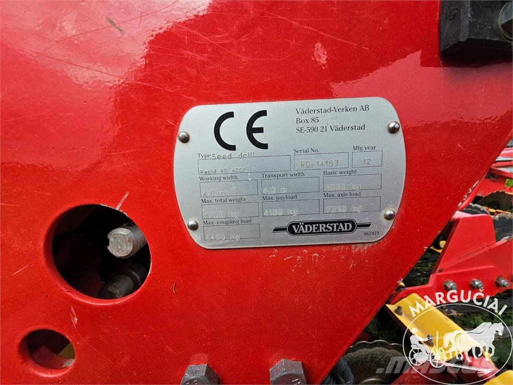 Väderstad Super XL Rapid 400 C, 4 m Drillmaschinen