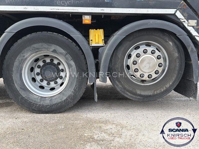 Scania P410B6x2*4NA / HYVA Absetzkipper / Retarder Razstavljivi tovornjaki z žičnimi dvigali