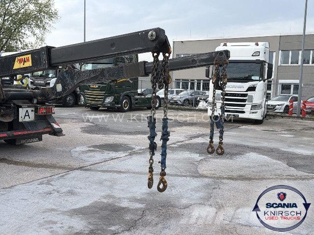 Scania P410B6x2*4NA / HYVA Absetzkipper / Retarder Razstavljivi tovornjaki z žičnimi dvigali