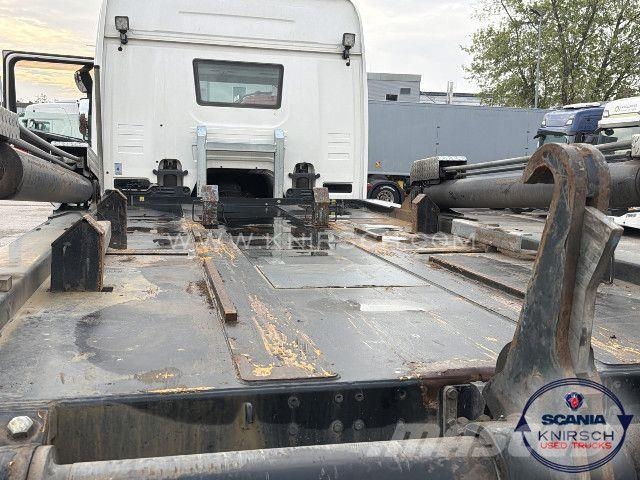 Scania P410B6x2*4NA / HYVA Absetzkipper / Retarder Razstavljivi tovornjaki z žičnimi dvigali