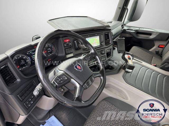 Scania P410B6x2*4NA / HYVA Absetzkipper / Retarder Razstavljivi tovornjaki z žičnimi dvigali