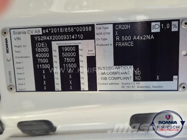 Scania R 500 A4x2NA Hydraulik 2 Kreis, Retarder, Standkli Vlačilci