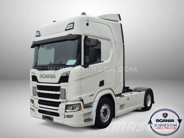 Scania R 500 A4x2NB Hydraulik Schubboden , Voll Luft, Vlačilci