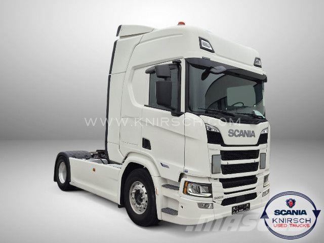 Scania R 500 A4x2NB Hydraulik Schubboden , Voll Luft, Vlačilci