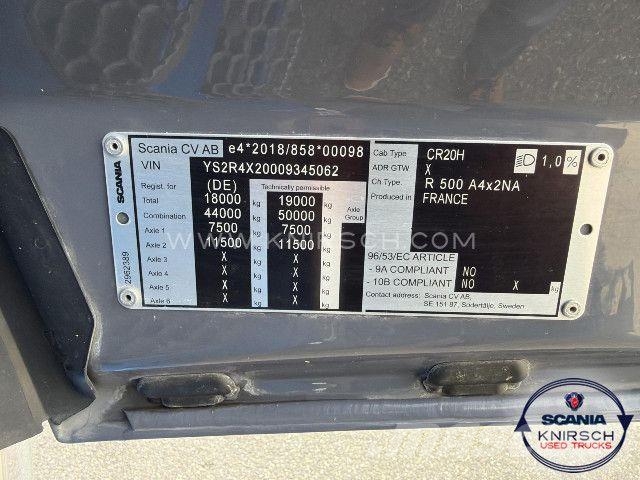 Scania R500A4x2NA / LED / 2K-Hydraulik Tahače