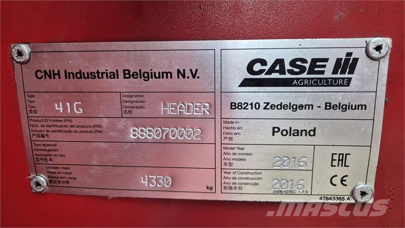 Case IH Axial Flow 9240 Inkl. 41 fod 3050 skærebord 联合收割机