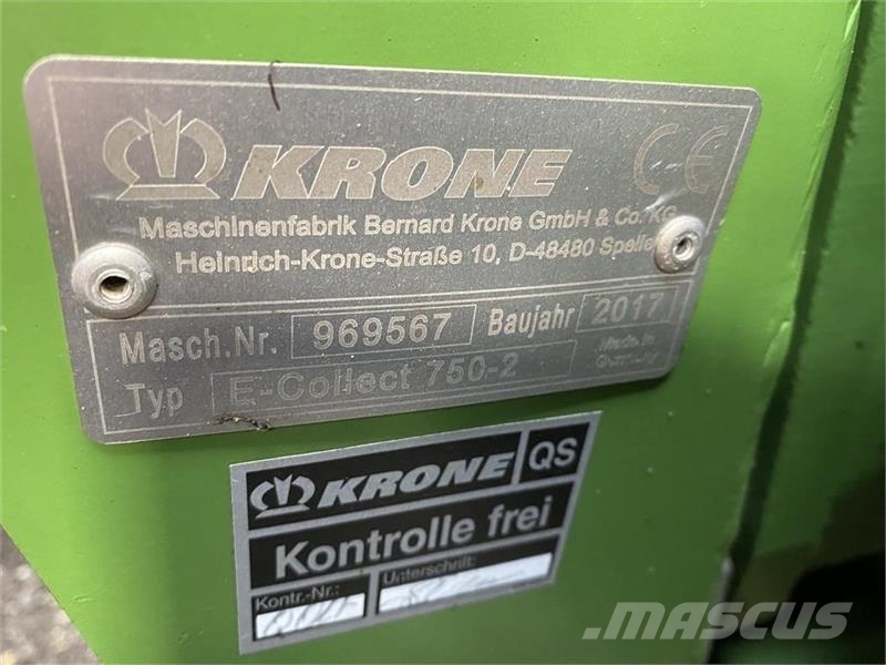 Krone Easy Collect 750-2 Hay and forage machine accessories