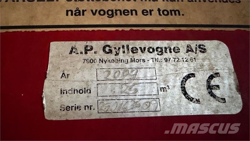 AP Gyllevogne 25 m3 30m bom Srutų cisternos