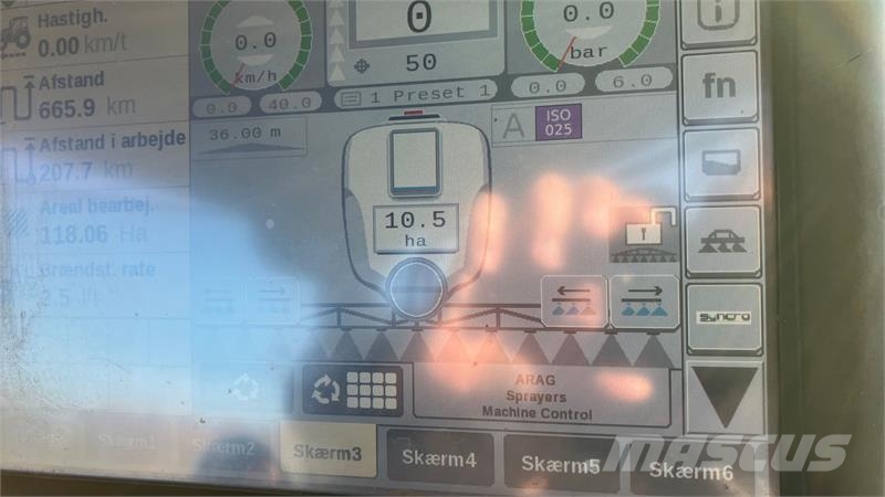 Bargam Spraymax 6500L/36M - kun 13350HA Piekabināmie smidzinātāji(miglotāji)