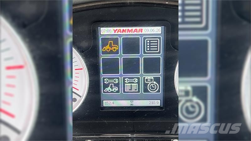 Yanmar V80 Incarcator pe pneuri