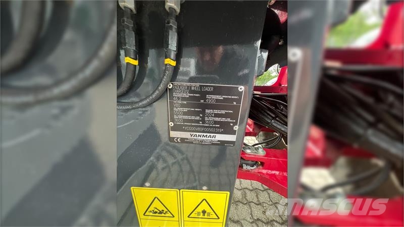 Yanmar V80 Incarcator pe pneuri