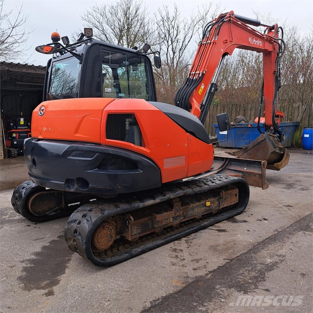 Kubota KX080-4 حفارات صغيرة أقل من 7 طن (حفارات صغيرة)