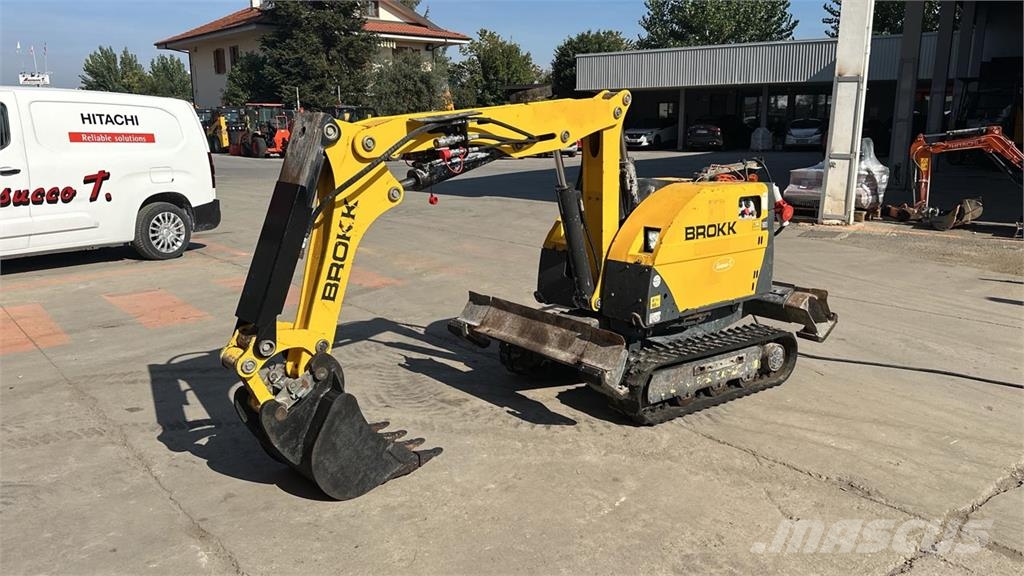 Brokk 180 Mini ekskavatörler, 7 tona dek