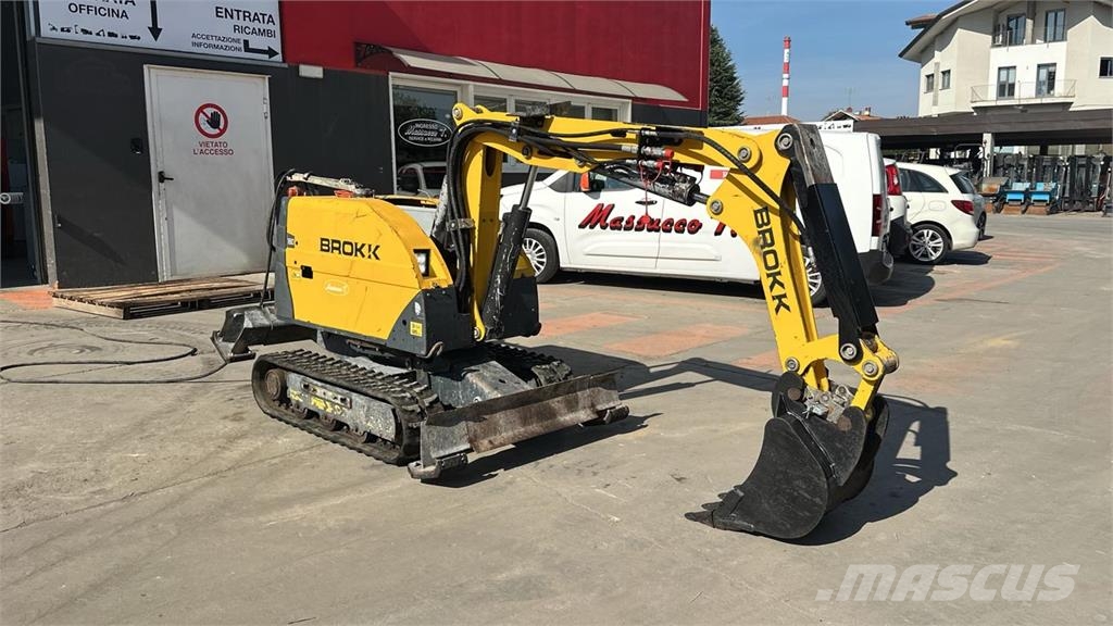 Brokk 180 Mini ekskavatörler, 7 tona dek