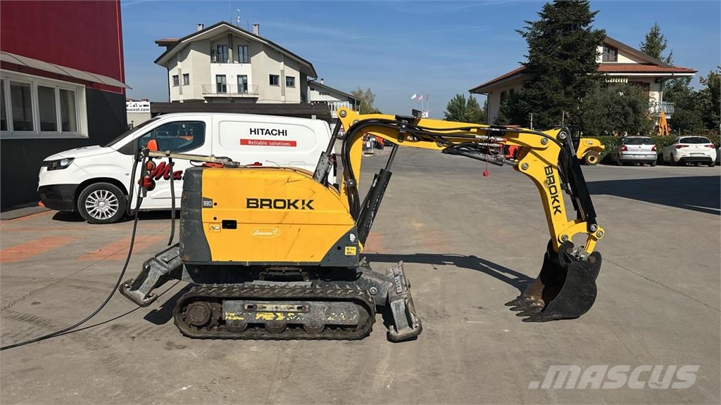 Brokk 180 Mini ekskavatörler, 7 tona dek