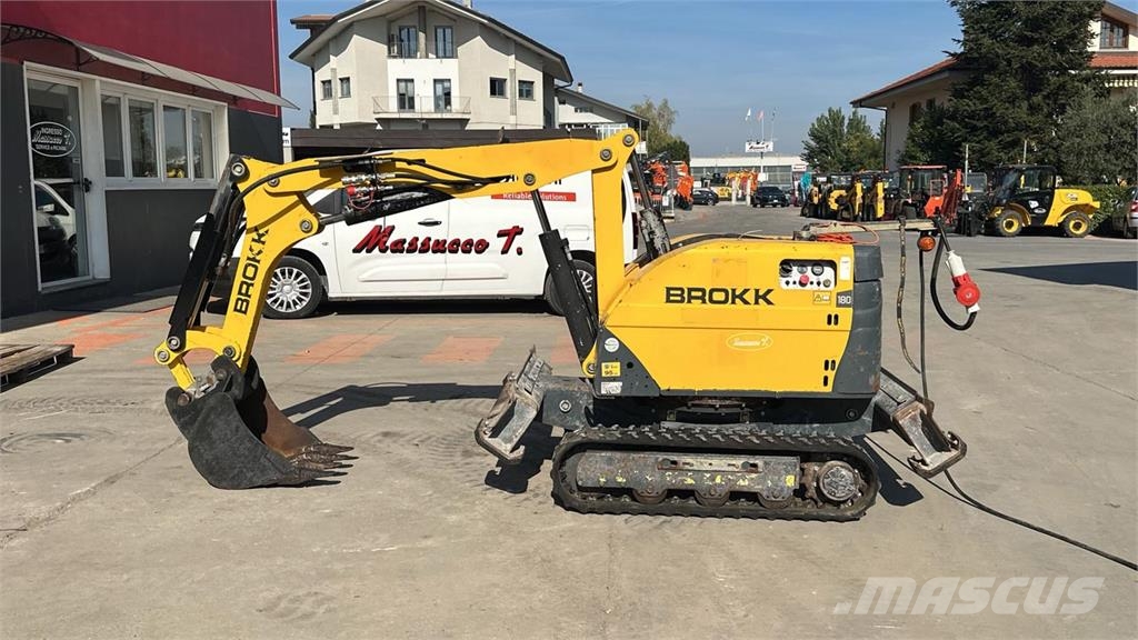 Brokk 180 Mini ekskavatörler, 7 tona dek