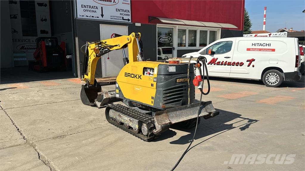 Brokk 180 Mini ekskavatörler, 7 tona dek