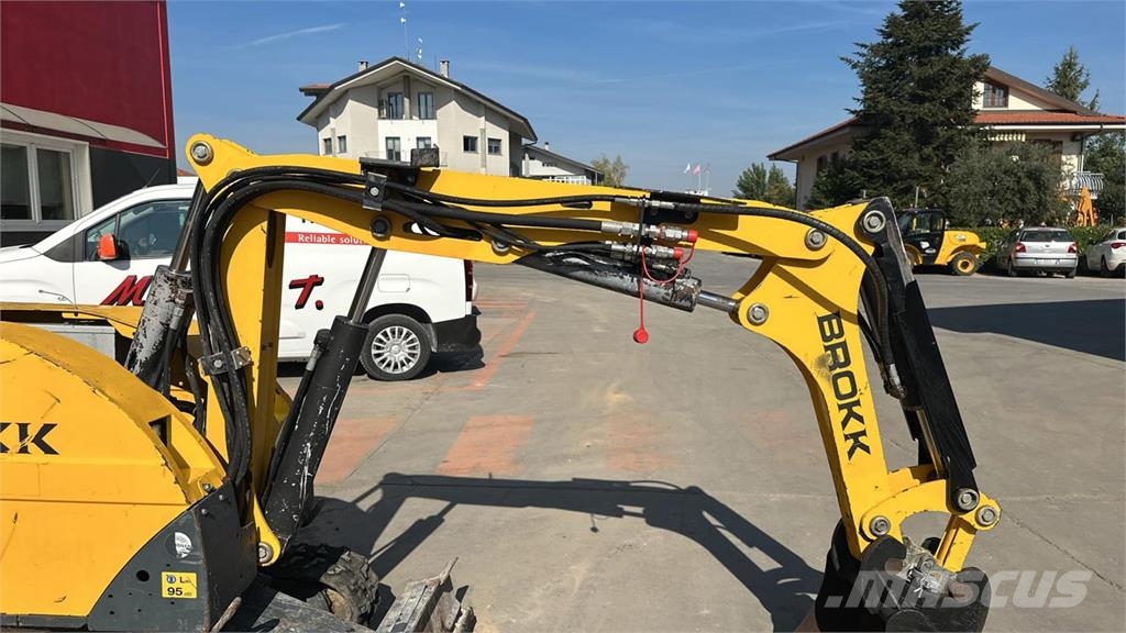 Brokk 180 Mini ekskavatörler, 7 tona dek