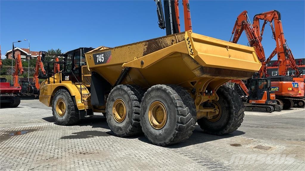CAT 745C 6X6 Wozidła kolebkowe