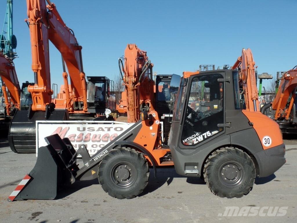 Hitachi ZW75-6 Kolesni nakladalci