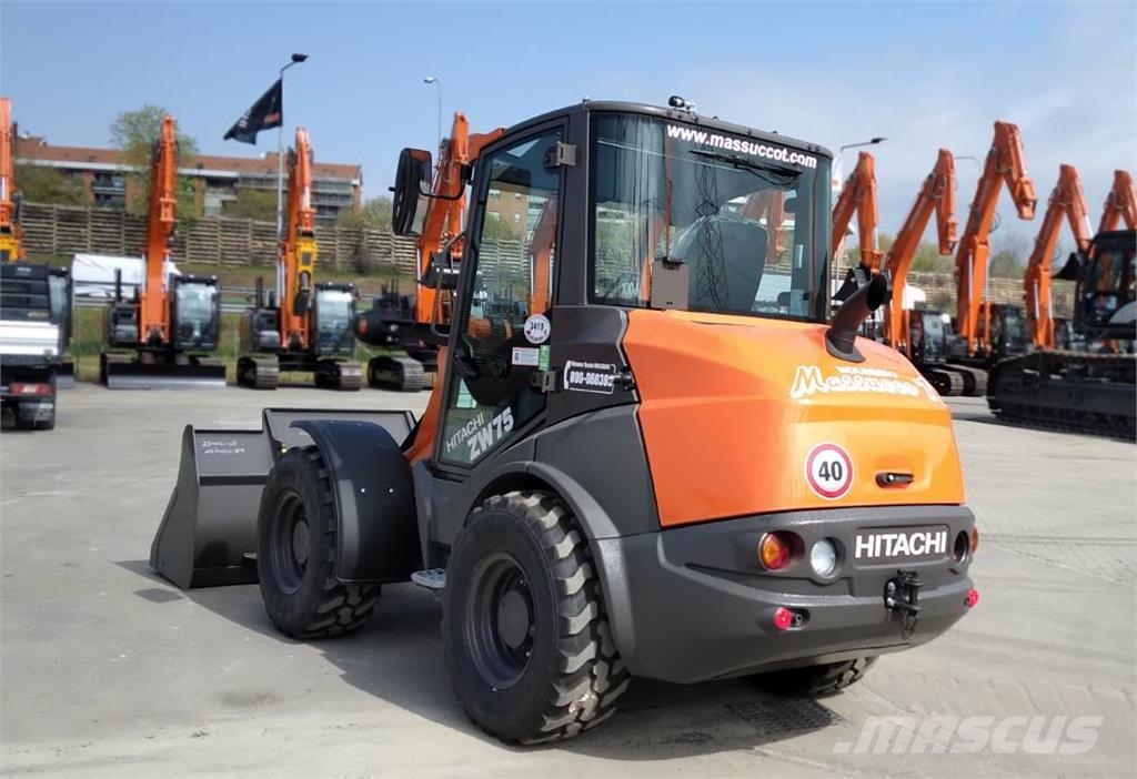 Hitachi ZW75 – 6C Kolesni nakladalci