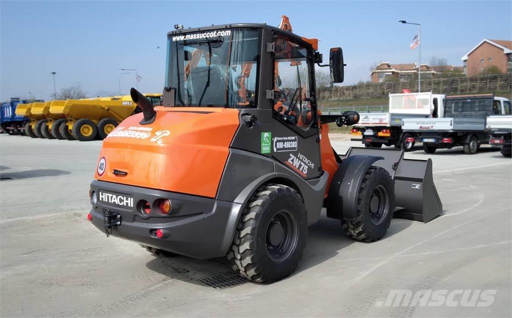 Hitachi ZW75 – 6C Kolesni nakladalci