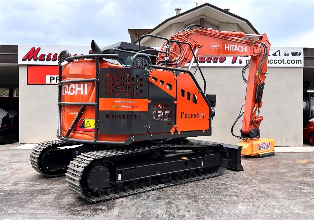 日立建機 ZX135US-7, 2024, イタリア - 中古 林業用油圧ショベル