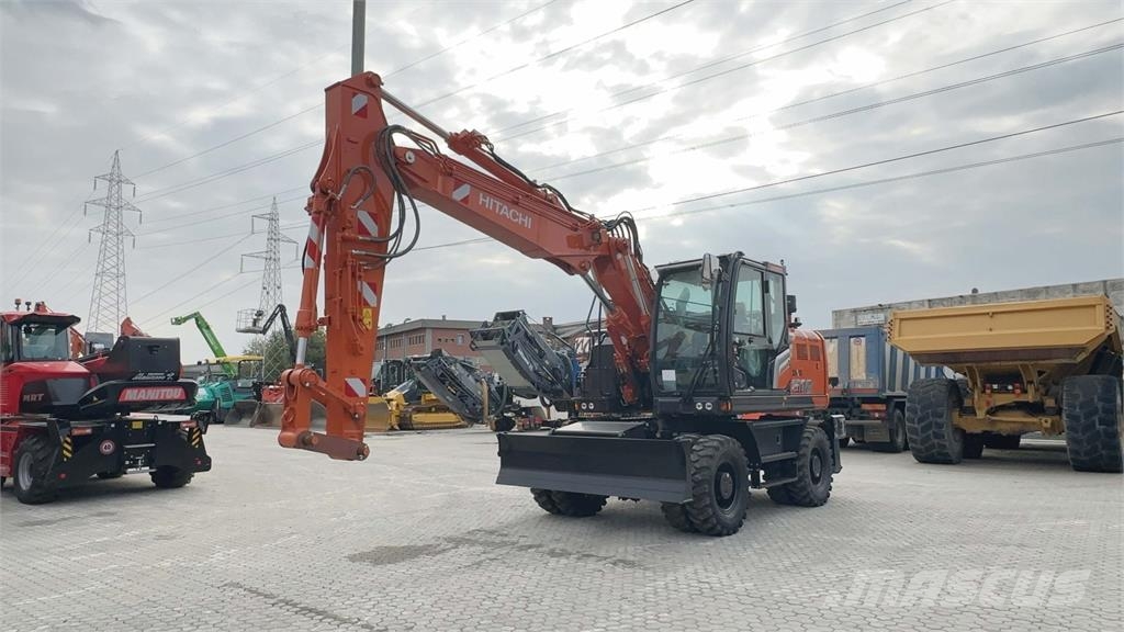 Hitachi ZX150WT-7 2P Lastik tekerli ekskavatörler
