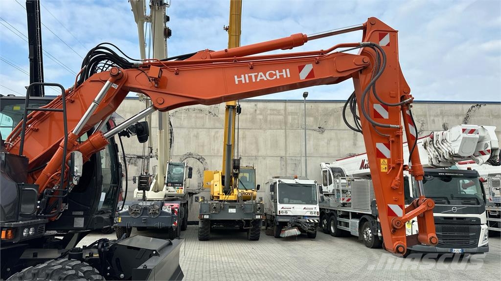 Hitachi ZX150WT-7 2P Lastik tekerli ekskavatörler