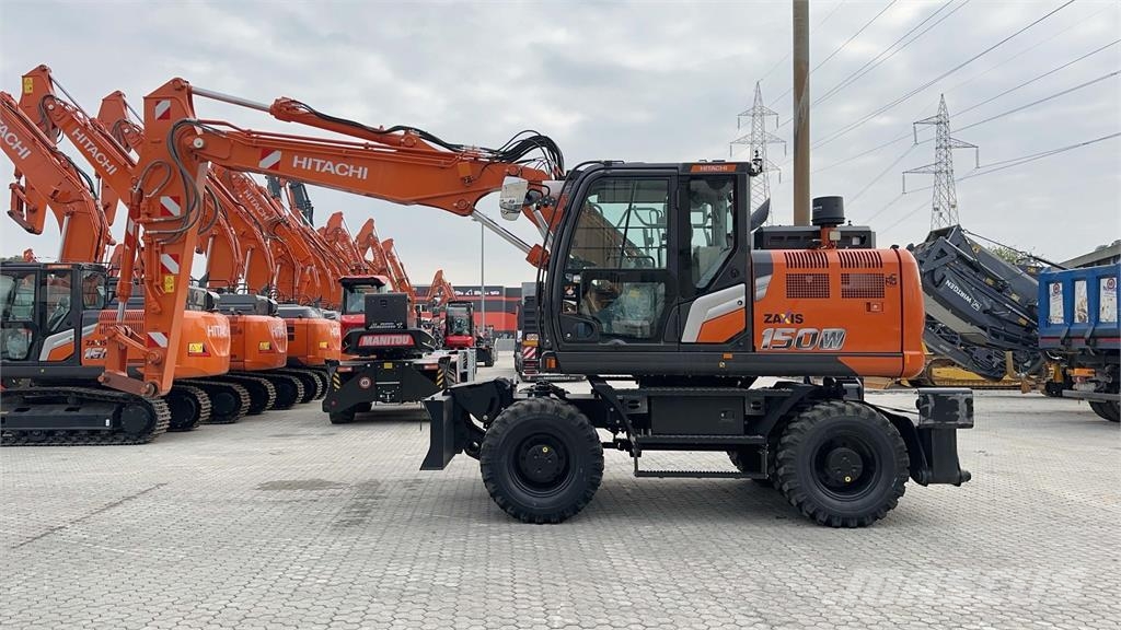 Hitachi ZX150WT-7 2P Lastik tekerli ekskavatörler