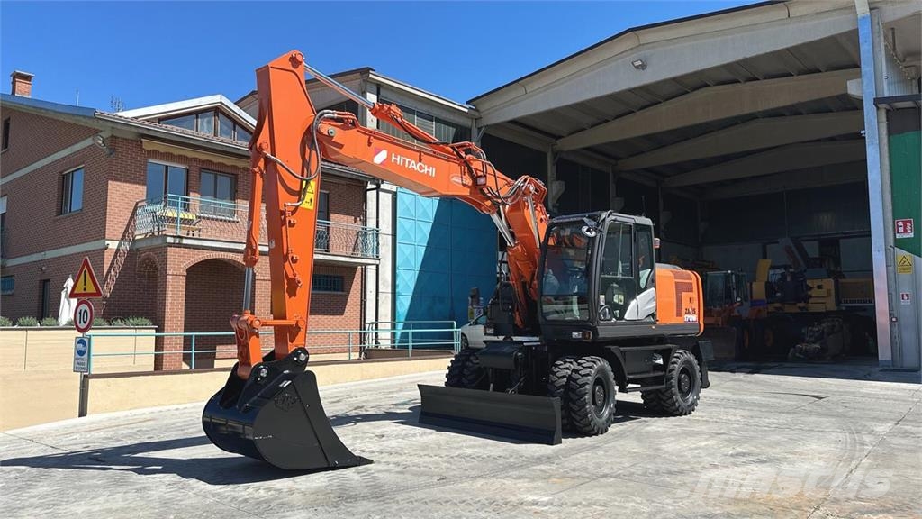 Hitachi ZX170W-5B 4X4 Excavadoras de ruedas