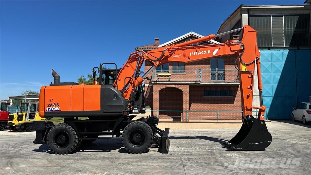 Hitachi ZX170W-5B 4X4 Excavadoras de ruedas