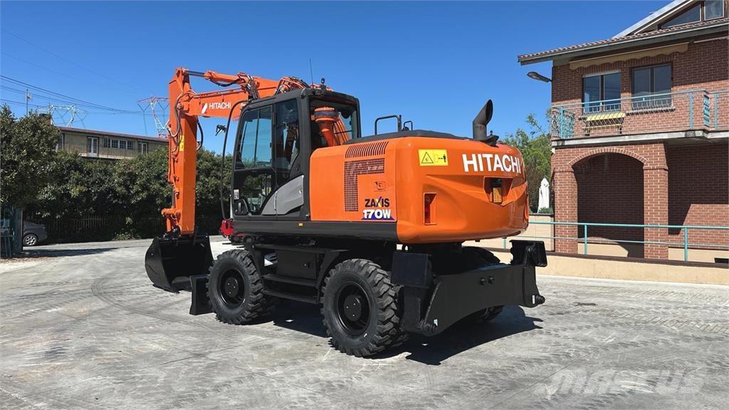 Hitachi ZX170W-5B 4X4 Excavadoras de ruedas