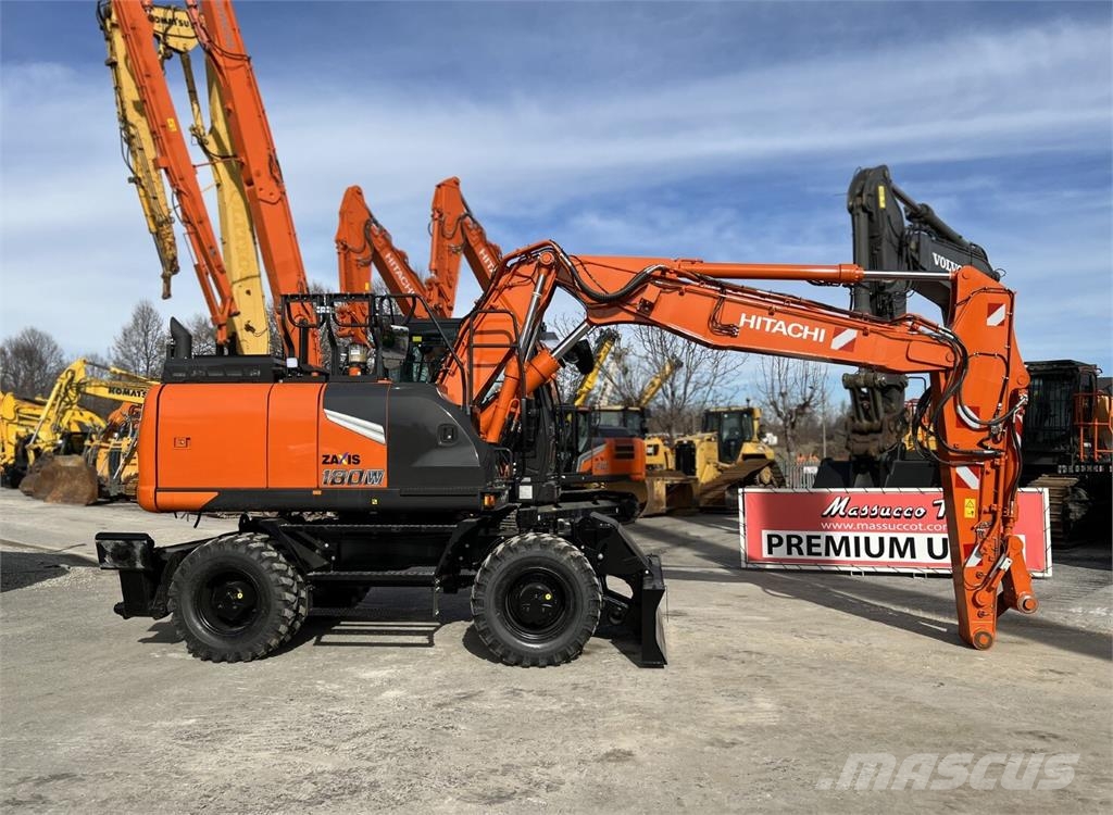Hitachi ZX180W-7 Gumikerekes kotrók