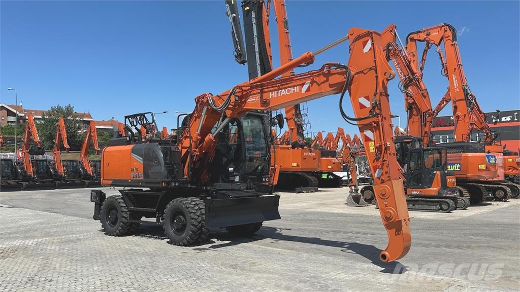 Hitachi ZX180W-7 Gumikerekes kotrók