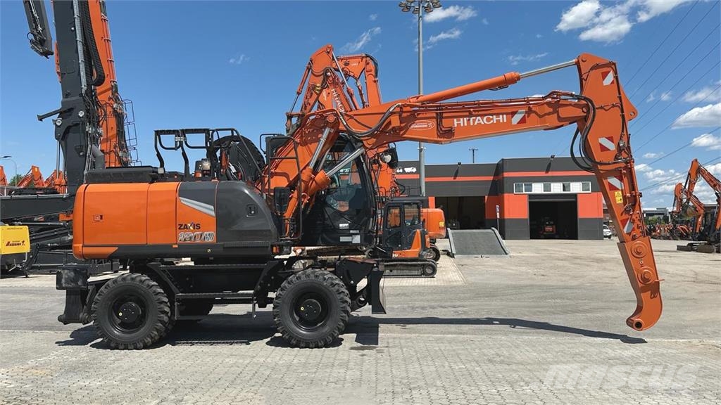 Hitachi ZX180W-7 Gumikerekes kotrók