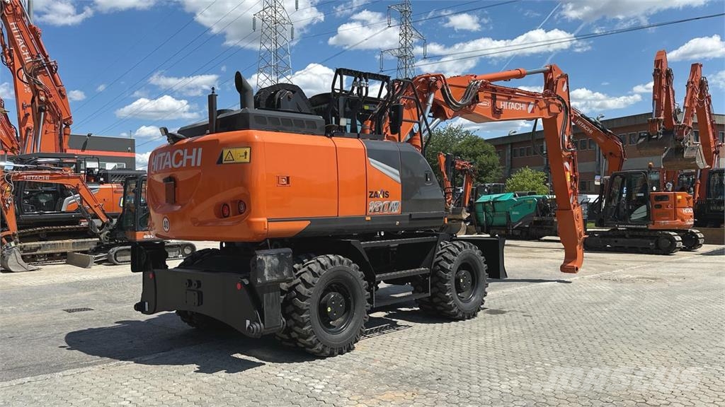 Hitachi ZX180W-7 Gumikerekes kotrók