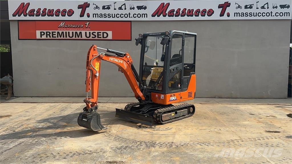 Hitachi ZX19-6 CR حفارات صغيرة أقل من 7 طن (حفارات صغيرة)