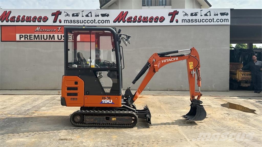 Hitachi ZX19-6 CR حفارات صغيرة أقل من 7 طن (حفارات صغيرة)