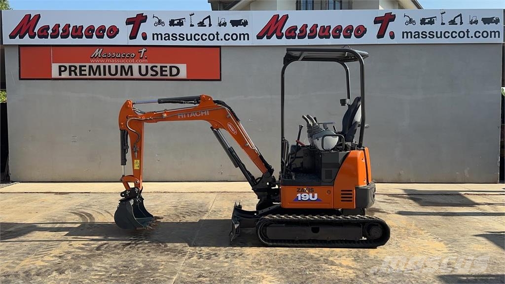 Hitachi ZX19U-5A YR حفارات صغيرة أقل من 7 طن (حفارات صغيرة)