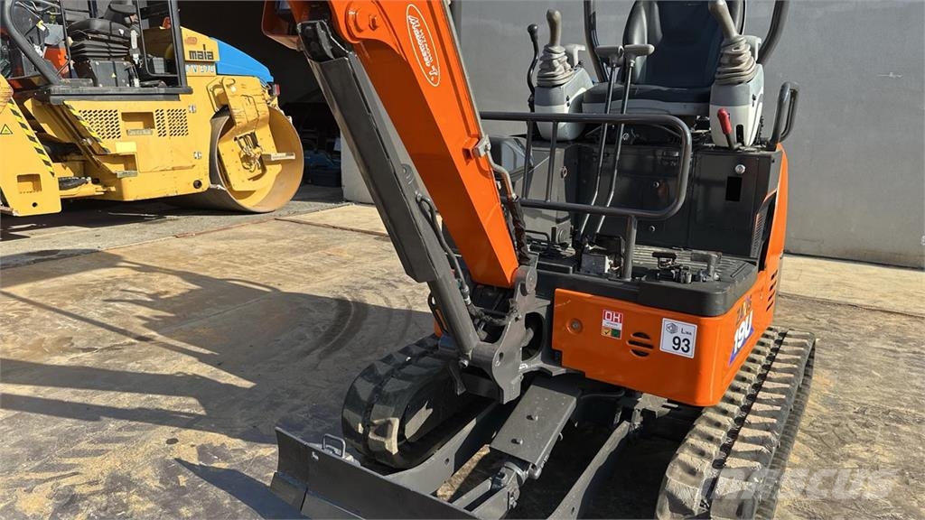 Hitachi ZX19U-5A YR حفارات صغيرة أقل من 7 طن (حفارات صغيرة)