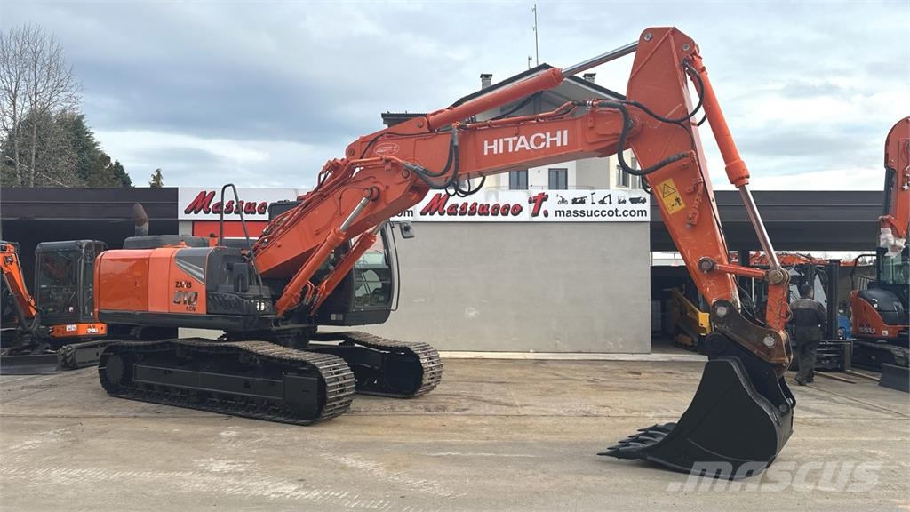 Hitachi ZX210LCN-5B Верижен екскаватор